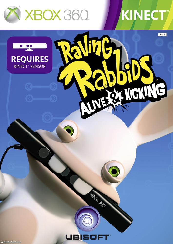 Raving Rabbids: Alive & Kicking [Region Free / RUS / DVD9 / LT+3.0] (2011) XBOX360 / Kinect