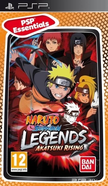 Naruto Shippuden Legends: Akatsuki Rising (2009) | PSP