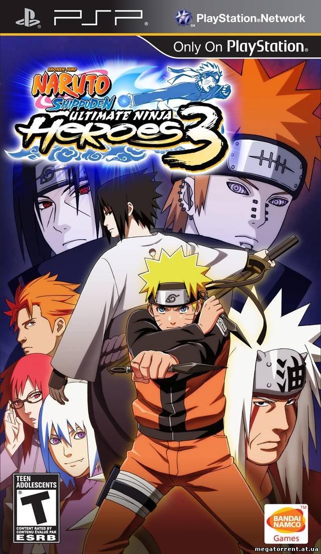 Naruto Shippuden: Ultimate Ninja Heroes 3 (2010) | PSP