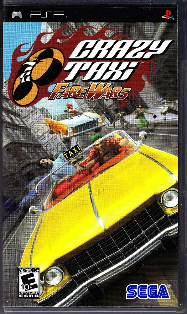 Crazy Taxi: Fare Wars (2007) | PSP
