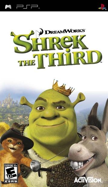 DreamWorks Shrek the Third / Шрек 3 [FULL] [CSO] [RUS] (2007) PSP