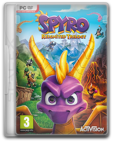 Spyro Reignited Trilogy (2019) PC | RePack от SpaceX