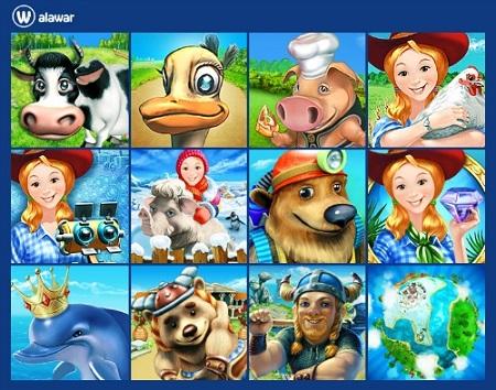 Веселая ферма - Антология / Farm Frenzy - Antology (2007-2013) PC | RePack от SmartPack