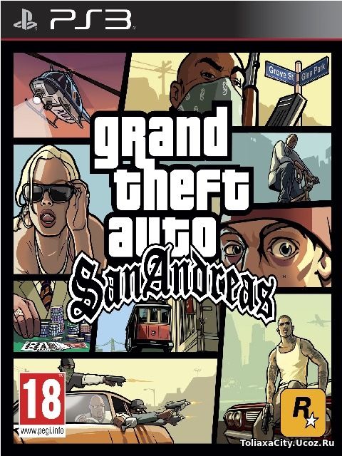 Grand Theft Auto: San Andreas [4.76 / Cobra ODE / E3 ODE PRO ISO] (2015) PS3 | Лицензия