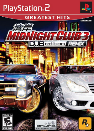 Midnight Club 3: Dub Edition REMIX [NTSC/DVD5/RUS] (2006) PS2