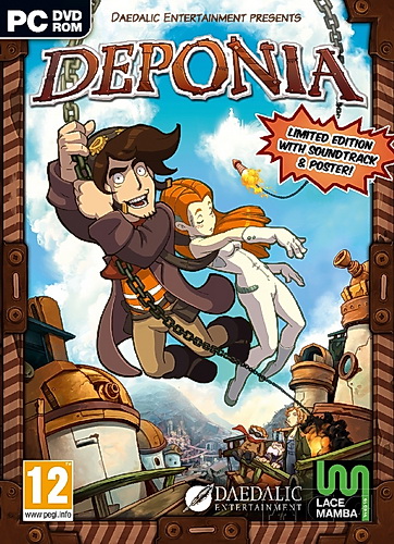 Deponia Complete Pack - Antology [Deponia + Chaos on Deponia + Goodbye Deponia + Deponia Doomsday + Soundtrack (mp3)] (2012-2016) RePack от ElAmigos