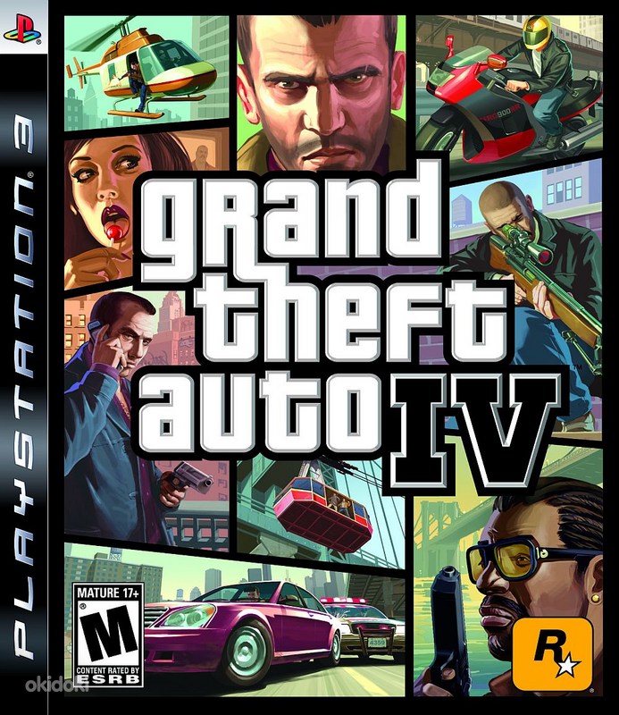 Grand Theft Auto IV [PS3xploit HAN] [RUS] [PKG] (2008) PS3