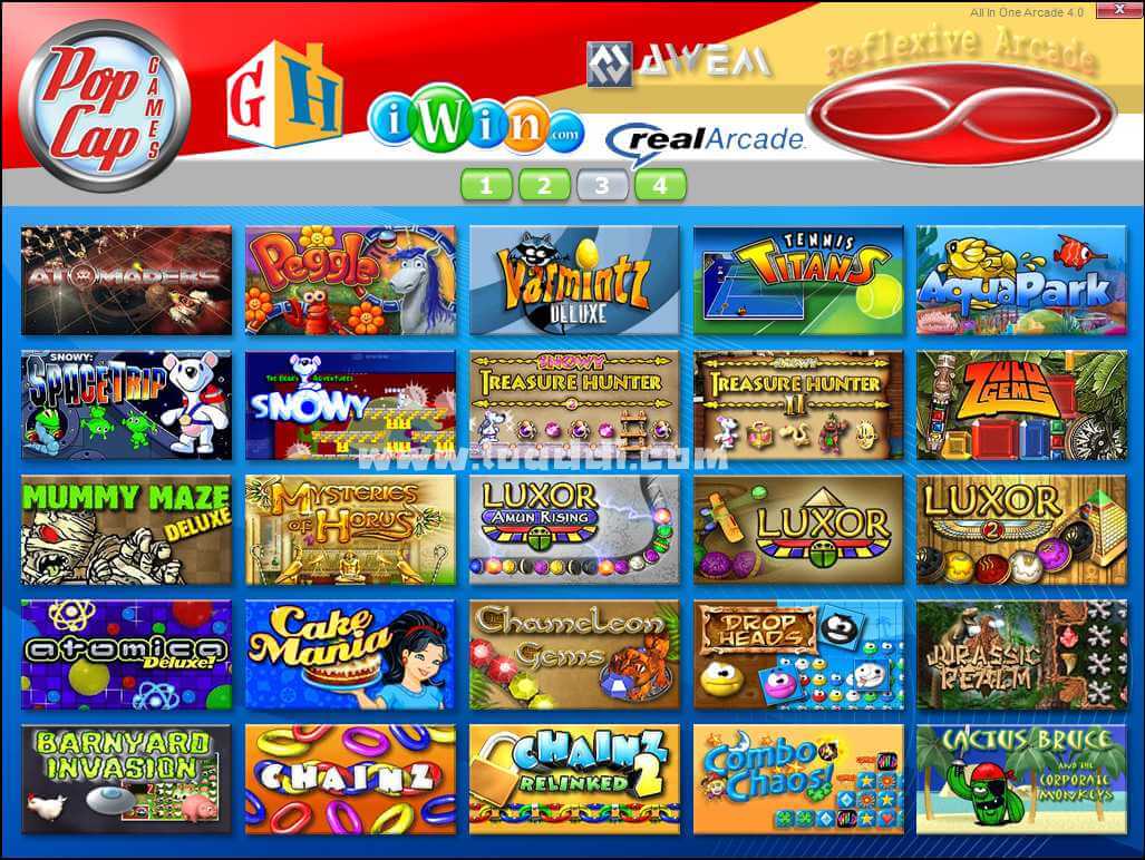 80 игр от PopCap Games для PC