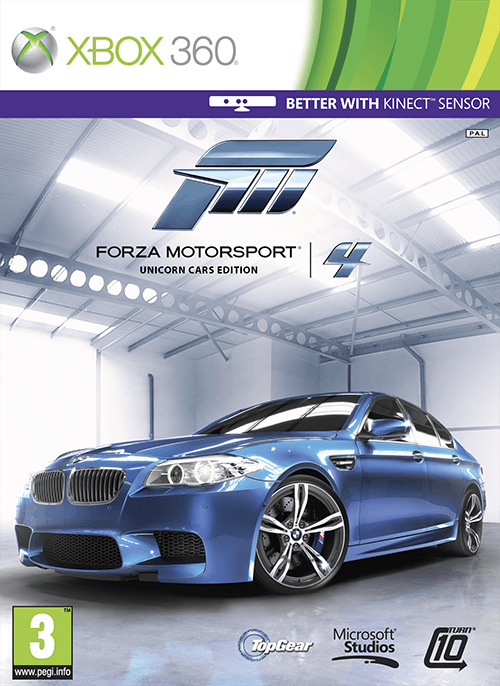Forza Motorsport 4 - Unicorn Cars Edition [Freeboot/GOD/PAL/RUSSOUND] (2011) XBOX360