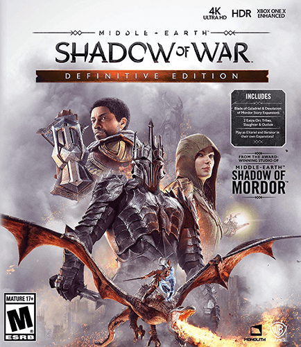 Middle-earth: Shadow of War - Definitive Edition [v 1.21 + DLCs] (2018) PC | Repack от xatab