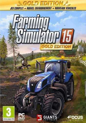 Farming Simulator 15 - Gold Edition [v1.4.2 + 7 DLC] (2015) PC | Пиратка [Scene]