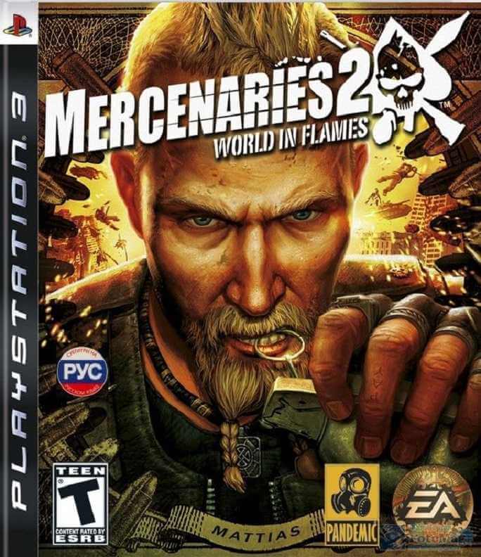 Mercenaries 2: World in Flames + Blow It Up Again Pack [ODE] [USA/RUS] (2008) PS3