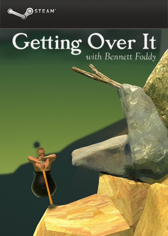 Getting Over It with Bennett Foddy [v1.7] (2017) PC | Пиратка [Portable]