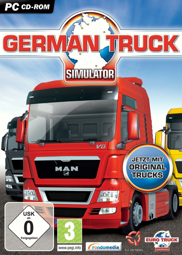 German Truck Simulator / С грузом по Европе 2: Автобаны Германии (2010) PC | Пиратка [Scene]
