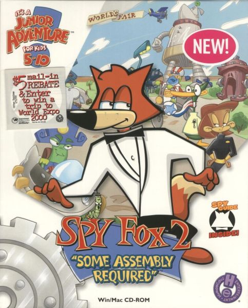 Spy Fox 2: "Some Assembly Required" / Агент Лис - Операция "Робопес" (1999-2005) PC | Лицензия [Portable]