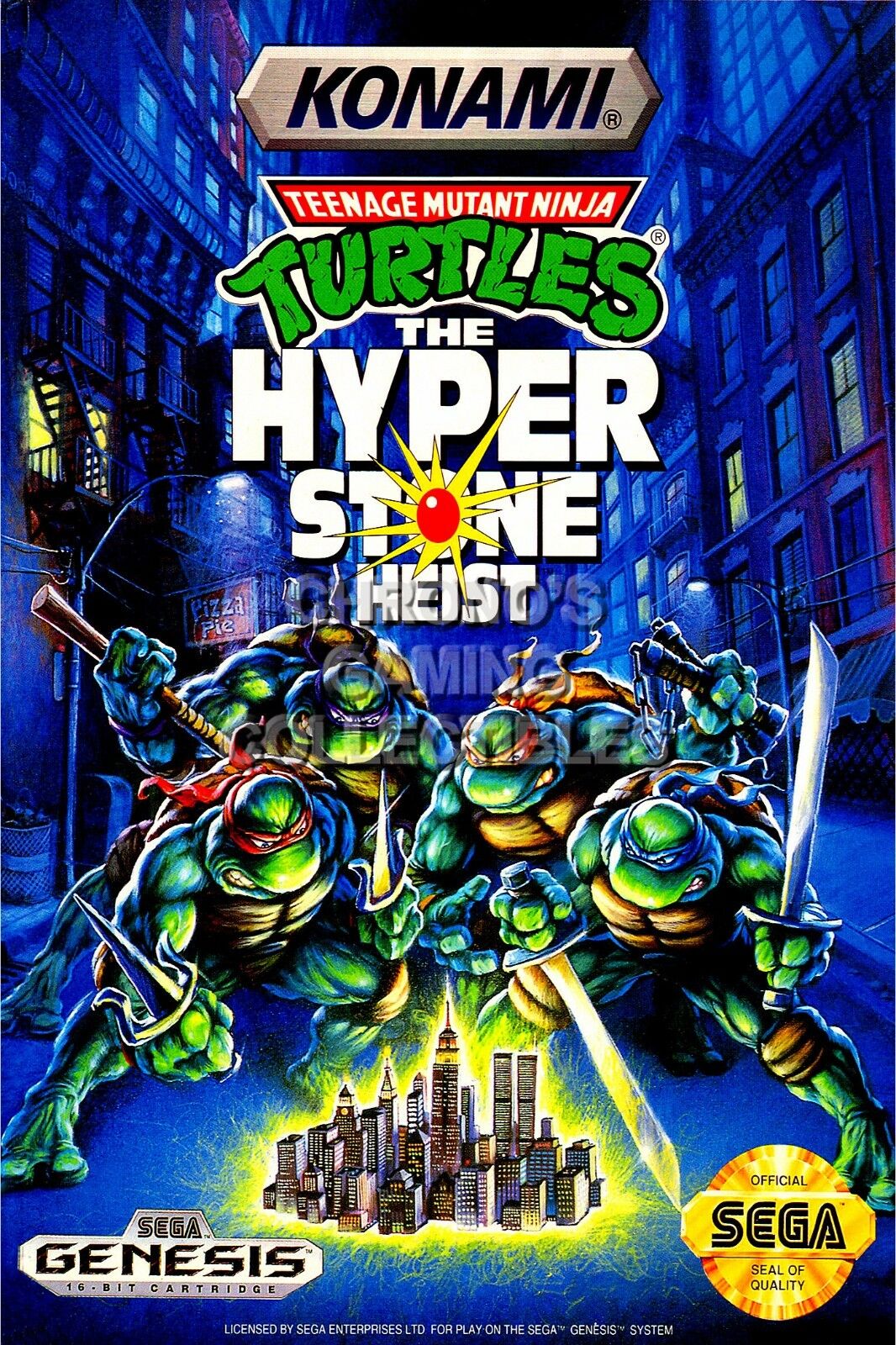 Teenage Mutant Ninja Turtles: The Hyperstone Heist / TMNT: The Hyperstone Heist (1992) PC | RePack от Morgoth Bauglir