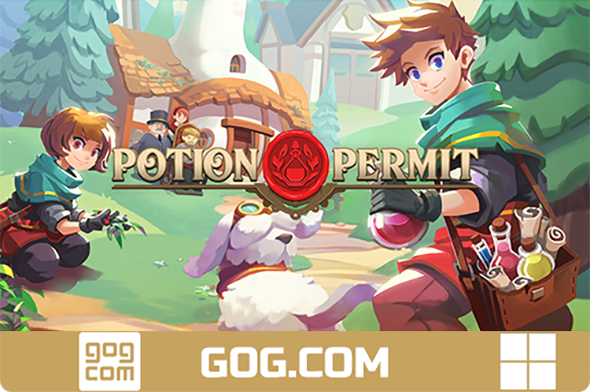 Potion Permit - Deluxe Edition [v1.08d] (2022) PC | Лицензия [GOG]