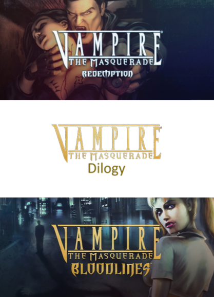 Vampire: The Masquerade - Дилогия / Vampire: The Masquerade - Dilogy (2000-2004) PC | RePack от Yaroslav98