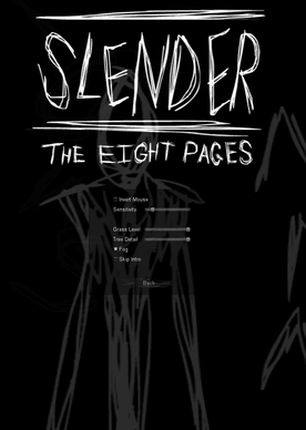 Slender: The Eight Pages / Палочник [Beta-версия 0.9.7] (2012) PC | Лицензия