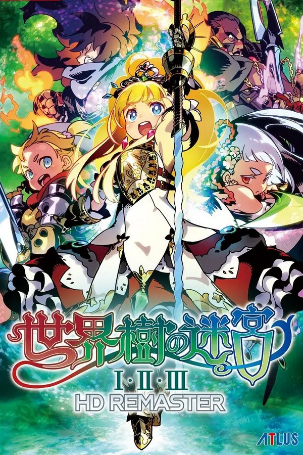 Etrian Odyssey HD + II (2) + III (3) - Origins Collection / Антология (2023) PC | RePack от Morgoth Bauglir