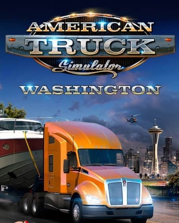 American Truck Simulator Washington [v 1.53.2.1s] (2019) PC | RePack от dixen18