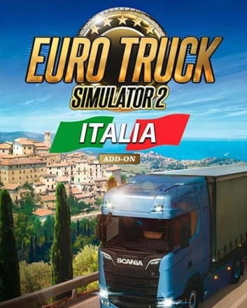 Euro Truck Simulator 2 - Italia [v 1.43.3.40s] (2017) PC | RePack от dixen18