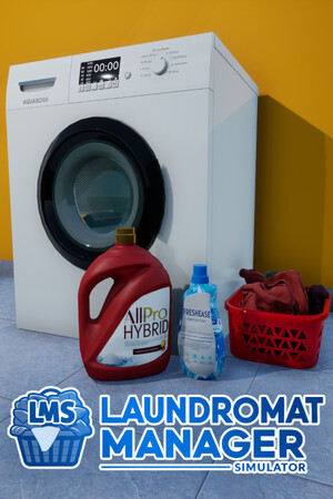 Laundromat Manager Simulator [Build 18223458] (2025) PC | Пиратка