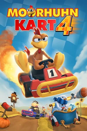 Moorhuhn Kart 4 [Build 19410150] (2025) PC | RePack от FitGirl