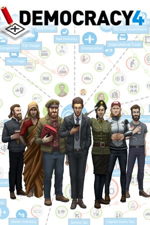 Democracy 4 [v 1.67 (82310) + DLC] (2022) PC | Лицензия [GOG]